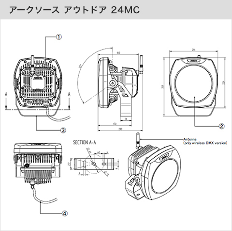 アークソース アウトドア 24MC インテグラル